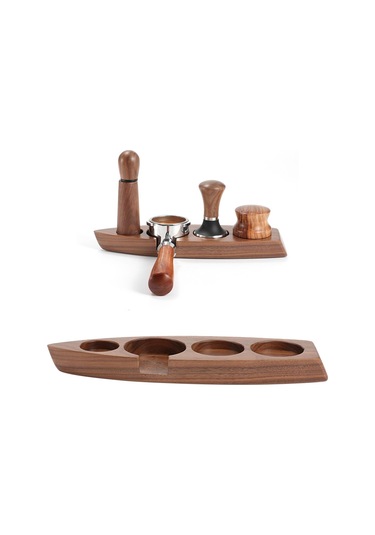 Suntek Masif Ahşap Kahve Basın Sabotaj Tutucu Ceviz-58mm