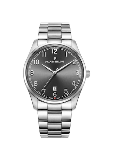 Jacques Philippe Jpqgs881346 Erkek Metalik Gri