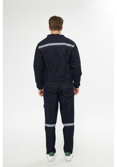 İş Elbisesi Mont Pantolon Takım Reflektörlü