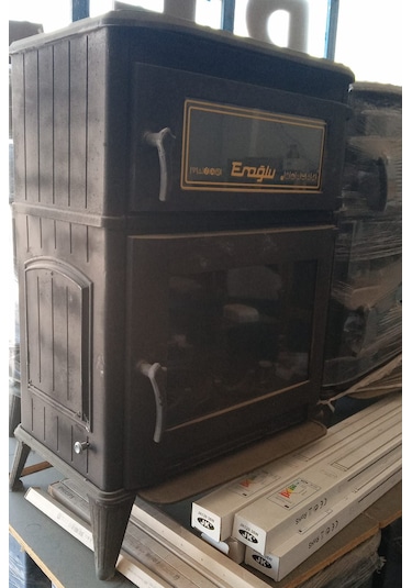 Döküm Şömine Soba Fırınlı