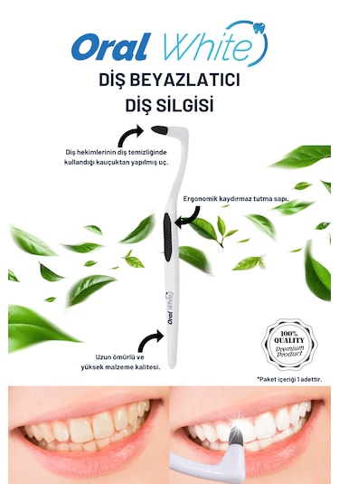 Oral White Beyazlatıcı Diş Silgisi