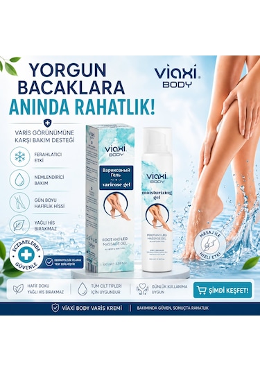 Viaxi Bacaklar İçin Jel 100 ML