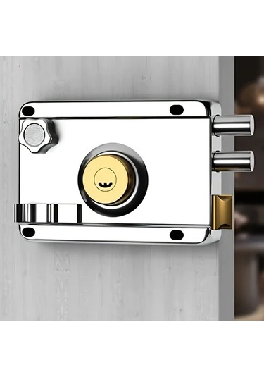 Willowhaven Sağ Açılır + Kenarlı Dayanıklı Paslanmaz Çelik Hırsızlık Önleyici Kapı Kilidi