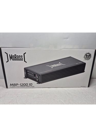 Mobass Mono Amfi Mobass Mbp-1200.1d Bass Anfisi Bass Kontrollü Mono Anfi