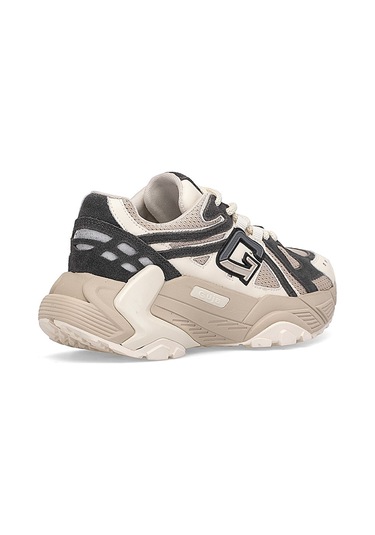 Guja 25k366 Kadın Hakiki Deri Klasik Sneaker Bej Bej