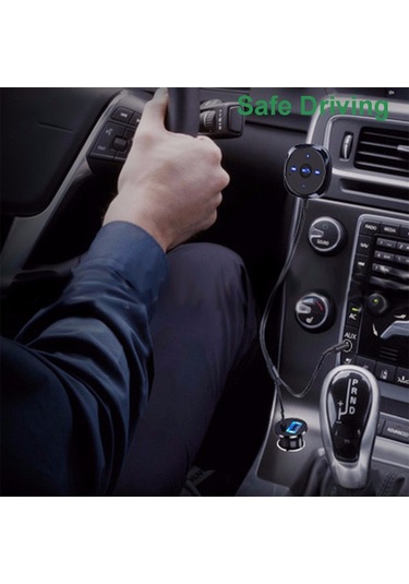 Cbtx Bc20 Bluetooth Araç Kiti Bluetooth Araç Alıcısı3.5mm Ses Alıcısı Araç Handsfree Mp3