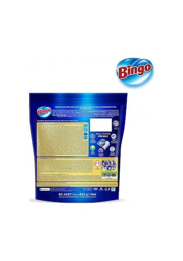 Bingo Akıllı Kapsül Pro Max Bulaşık Makinesi Deterjanı 80 Tablet