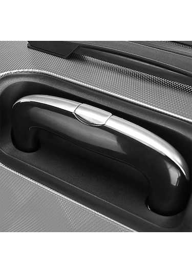 Wexta Wx-400 Gümüş Kabin Boy Valiz Gümüş