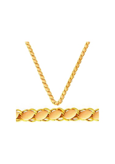 50 Cm. Maraş Pullu Altın Zincir