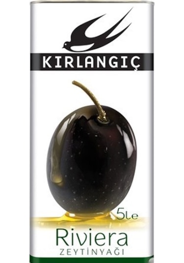 Kırlangıç Riviera Zeytinyağı Teneke 5 L