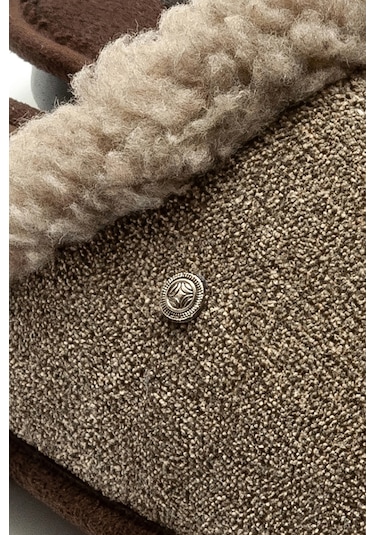 Twigy Momo Erkek Ev Terliği Kahverengi 41/46 YY0179 Kahverengi