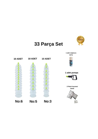 Hacamat Seti 33 Parça Hacamat Seti