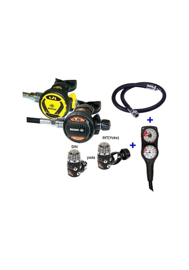 Beuchat Regülatör Set Elıte Vr400 Int, Ahtapot, Konsol, Bc Hortumu Ve Çanta Dahil