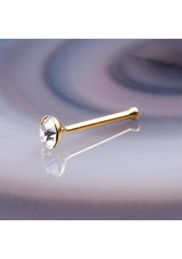 Bilezikci Tektaşlı 14 Ayar Altın Hızma Hz7008 Çok Renkli