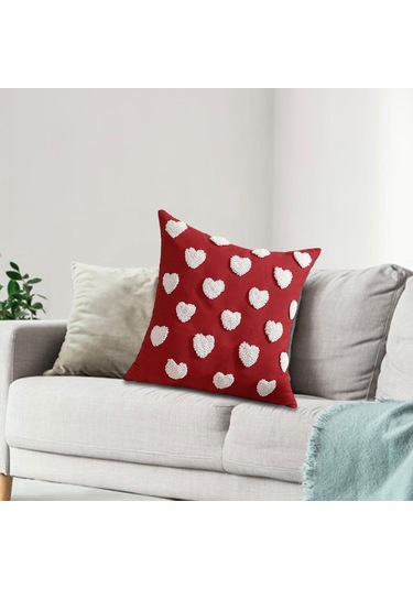 Suntek Nakışlı Yastık Kılıfı Kanepe Oturma Odası Yatak Ev Stil B