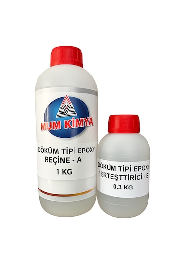 Mum Kimya Döküm Tipi Parlak Epoksi Reçine