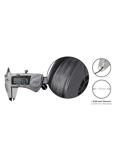 Ccf Petg Siyah Filament 1.75mm 1kg