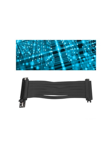 Xindoker Pcıe 3.0 X16 Gpu Yükseltme Kablosu 200mm, 90 Derece İç Dişli, Gtx1080 Rtx2060-2080ti Uyumlu, Esnek Ve Dayanıklı Bağlantı