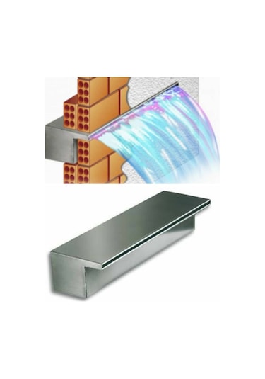 Watershut 50 CM Duvar Su Perdesi Bahçe Duvar Şelalesi