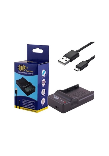 Digital Power Canon 5D Markıı LP-E6 Usb Şarj Cihazı