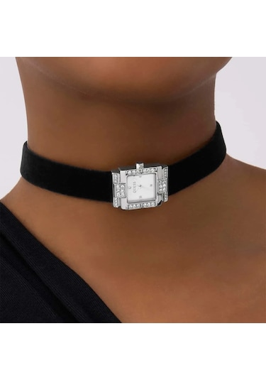 Guess Gugw0947l1 Kadın Kolye Saat Metalik Gri