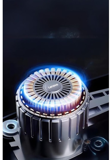 Lenovo N3 Gri Darbeli Titreşimli Masaj Tabancası Güçlü 1800mah Şarjlı 8 Başlıklı Egzersiz Aleti Gri