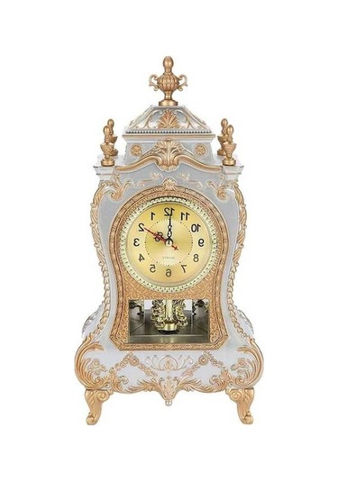 Trendooze Vintage Stil Saati, Saati, Retro Nostaljik Masa Duvar Dekoratif Bv