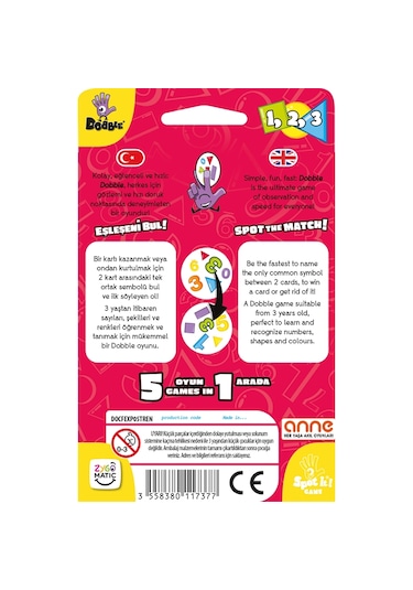 Dobble 1,2,3 Eco