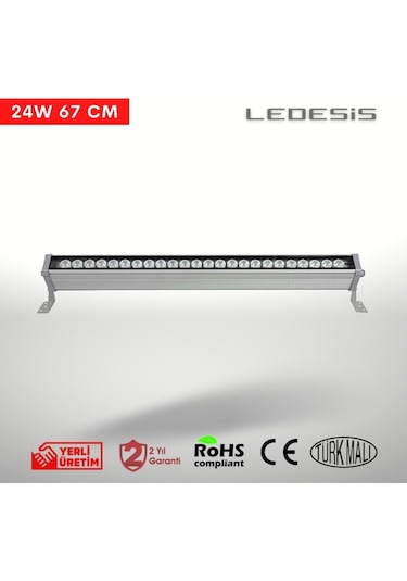Ledesis Amber Wallwasher Duvar Boyama 67 Cm 24w