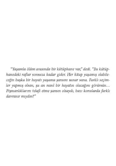 Gece Yarısı Kütüphanesi - Matt Haig - Domingo Yayınevi