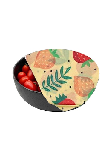 Suntek Ekmek Sarma Için Balmumu Gıda Sargıları Sıfır Atık Çilek