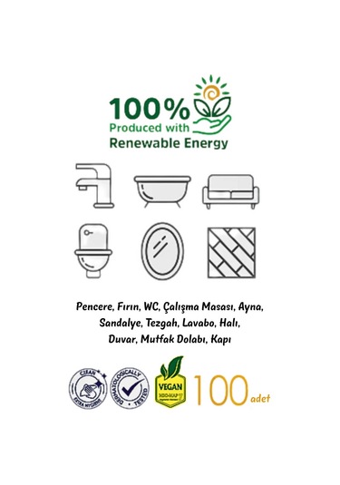 Confy Yüzey Temizlik Havlusu Ve Mendili Arap Sabunu Kokulu 100