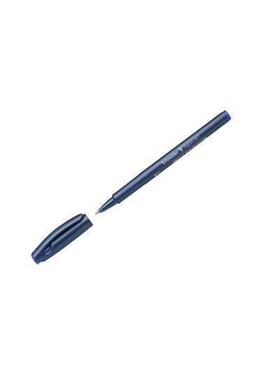 Schneider Topball 857 0.6 MM Yuvarlak Uçlu Pilot Kalem Mavi 10 Ad