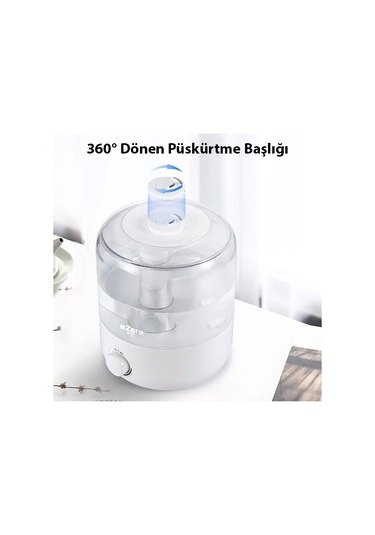 Ezere Yatak Odası İçin Üstten Doldurmalı 2,5 L Büyük Su Tankı,otomatik Kapanma, Bebek Sessiz Soğuk Sisli Nemlendirici