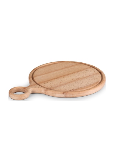 Kapp Saplı Pizza Tahtası - Kayın 28 CM