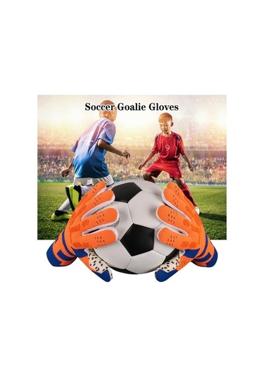 Artfulabode Yüksek Yaş Tutuş, Tasarım, Taban, Skycıty Profesyonel Kaymaz Kaleci İçin Her Futbol Eldivenleri Dayanıklı - Yr Turuncu