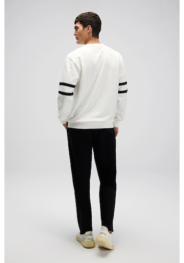 Ellesse Erkek Sweat Em618-of Beyaz BEYAZ
