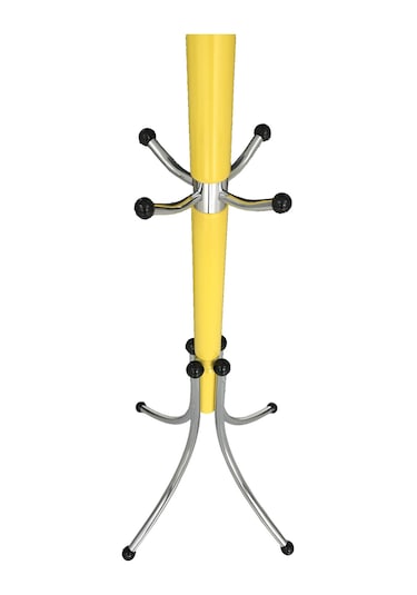 Tolunay Portmanto Ayaklı Askılık - Yonca Model Sarı