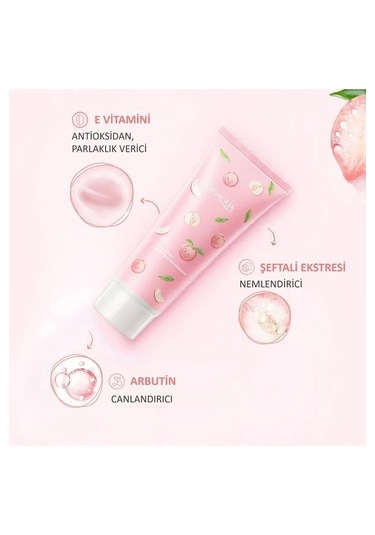 Bioaqua Şeftalili Arbutin Ve E Vitaminli Nemlendirici Krem 100 G