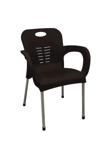 Mandella Nil Koltuk Demir Ayaklı Eko Kahverengi