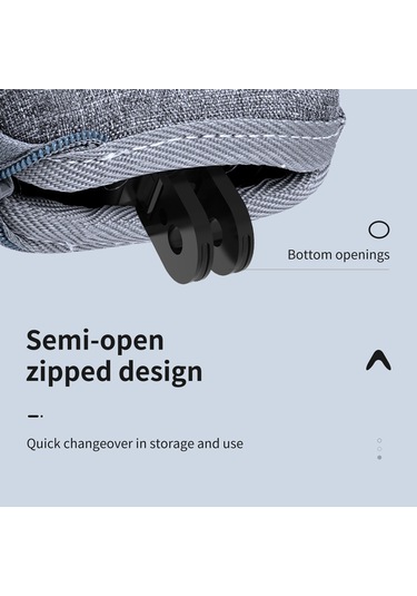 Telesın GP-CPB- 902 Gopro Hero 9/10/11 İçin Taşınabilir Kamera Taşıma Çantası