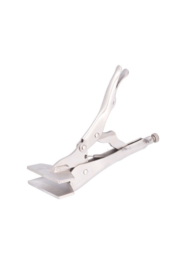 Tenfowee 10 İnç Çelik Düz Açık Kilitleme Pense - Parçalar İçin Sabitleme, Kaynaklama Ve Talaşlama İşlemleri - Kolay Açma Kolu Ve Ayarlanabilir Somun