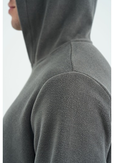 Tommy Life Hern Koyu Gri Erkek Polar Sweatshirt - 88301 Koyu Gri