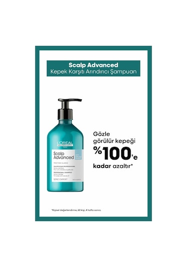 L'Oréal Professionnel Serie Expert Scalp Advanced Kepek Karşıtı Profesyonel Şampuan 500 ML