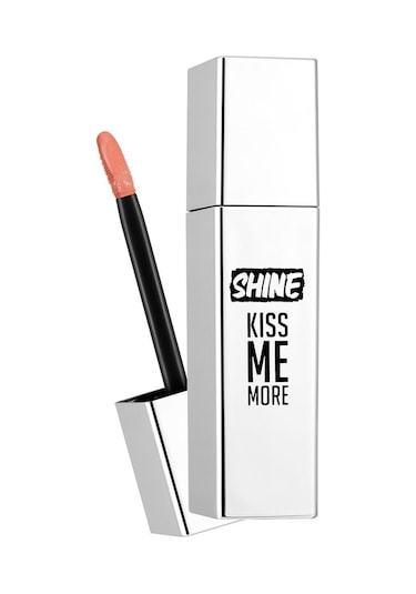 Flormar Shine Kiss Me More Uzun Süre Kalıcı & Parlak Bitişli Likit Ruj 002 Apricot Marmalade