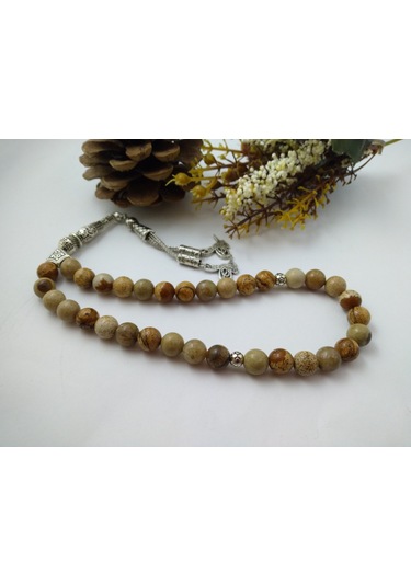 Jasper Taşı Tespih / Doğaltaş Tespih N11.6715