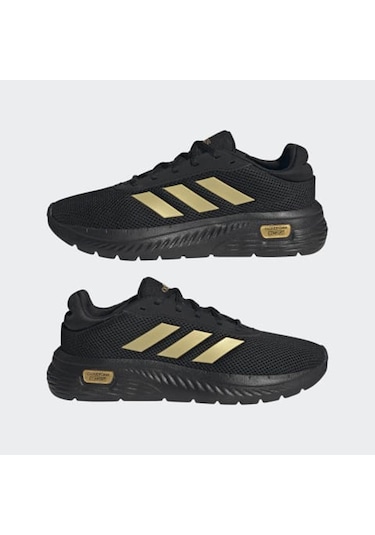 Adidas Cloudfoam Comfy Siyah - Gold Kadın Sneaker Jh6829 Siyah - Gold