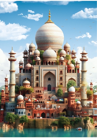 Anatolian 1500 Parçalık Puzzle - Tac Mahal 4579