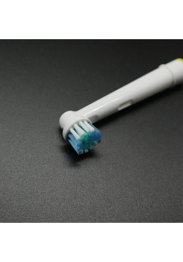 Wezone 4 Adet Elektrikli Diş Fırçası Değişim Ucu - Oral-b/braun Uyumlu - Dupont Tüylü - Yetişkinler İçin