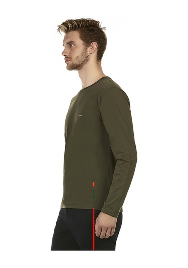 Vigoss Battal Erkek Sweatshırt B44221-03370 - Haki